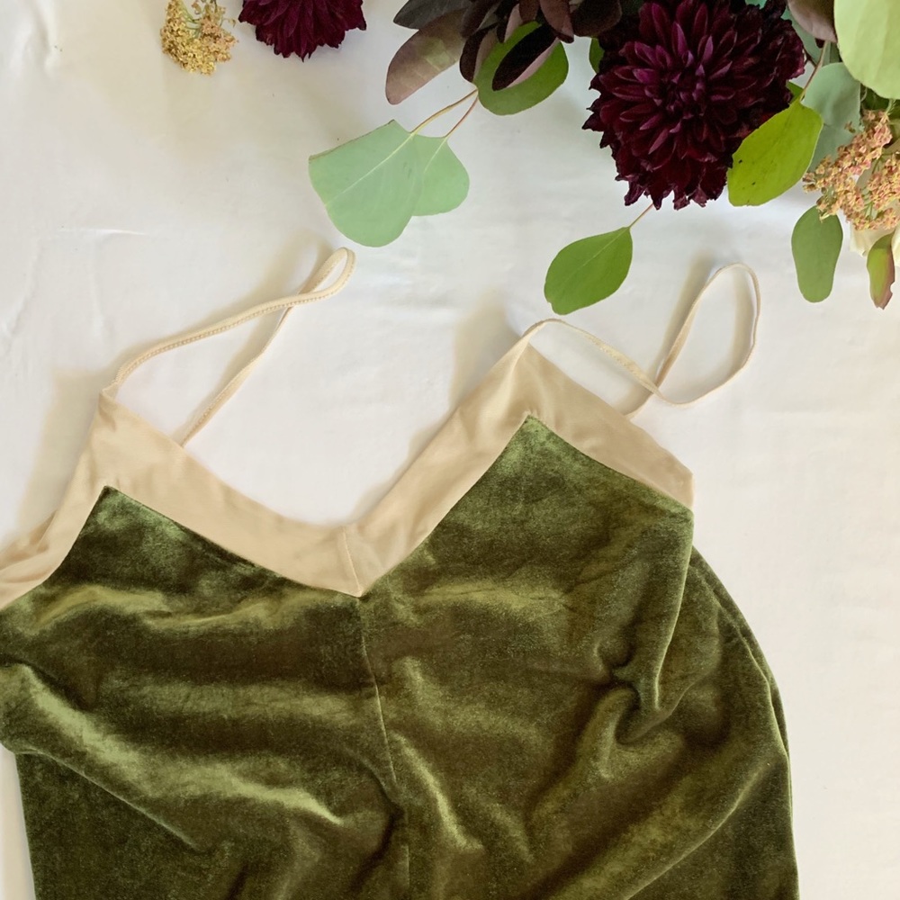 Zara Trafaluc Velvet Dress